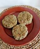 Burger de lentejas, bulgur y arroz