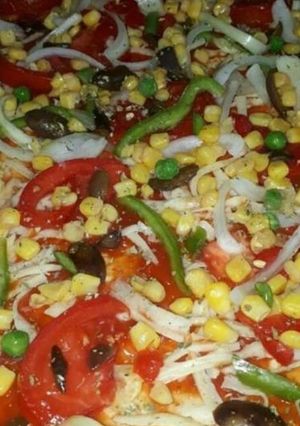 Una foto de Masa para pizza