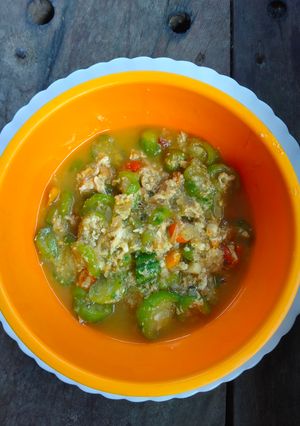 Foto resep 009. Tumis Oyong / Gambas