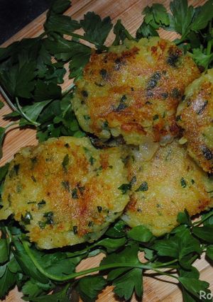 A picture of Potato cakes.