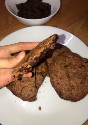 A picture of Melted Choc Cookies.