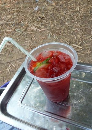 A picture of Chapman mocktail drink.