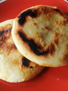 Una foto de Arepas Semi Fritas