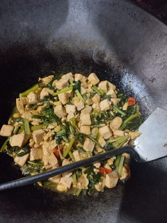 Foto resep Tumis sawi+tahu+telur