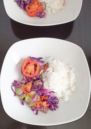 Foto resep Tumis daging ceria