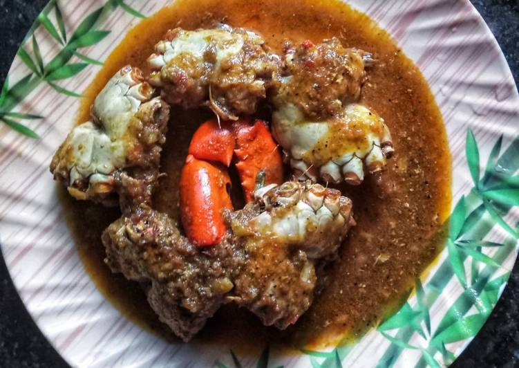 Recipe of Ultimate Crab Curry