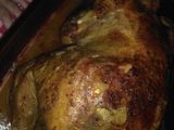 دجاجة محشية بالارز بزاااف بنين 😋🐔🍗