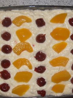 Túrós gyümölcsös recept fotója