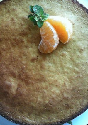 Una foto de Torta matera de mandarinas apta para celíacos, fácil y rápida!