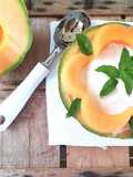 Gelato di melone cantalupo a modo mio #estateitaliana