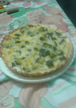 Una foto de Tarta individual de zapallitos