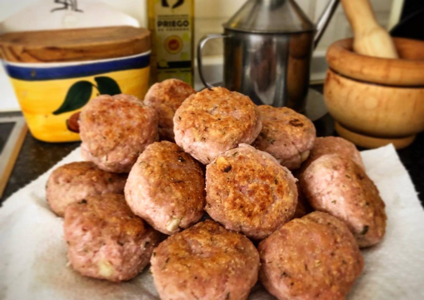 Albóndigas de pavo y avena (sin freír)