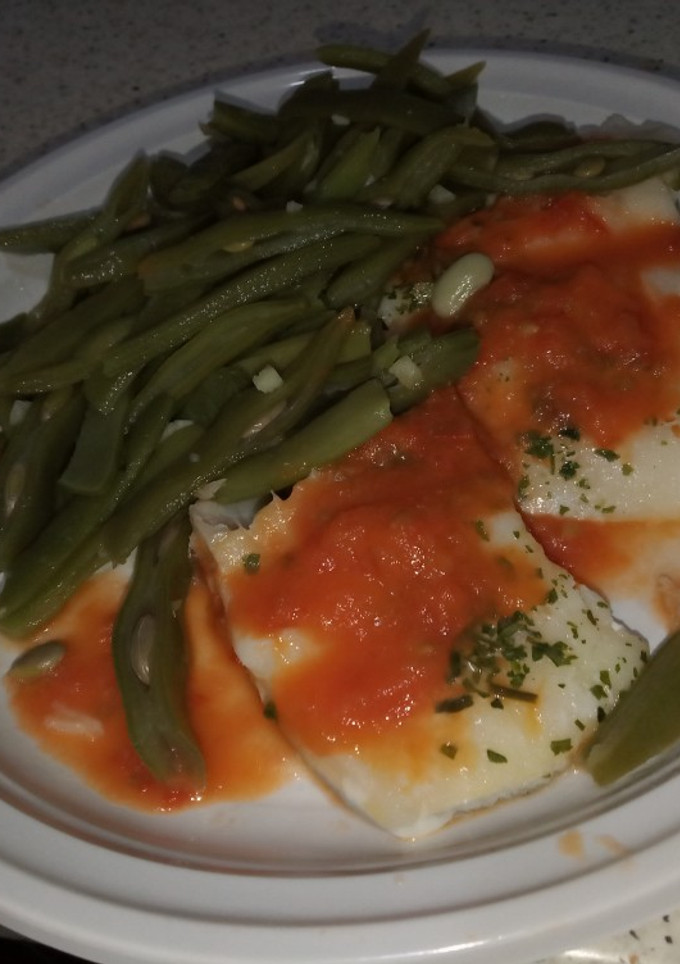 Una foto de Bacalao al vapor en MC PLUS