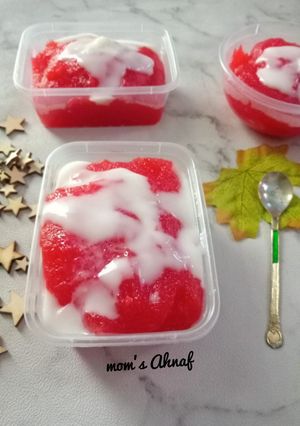 Foto resep Bubur ganepo merah putih