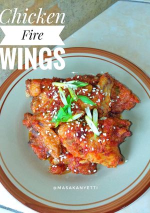 Foto resep Chicken Fire Wings (bocil friendly)