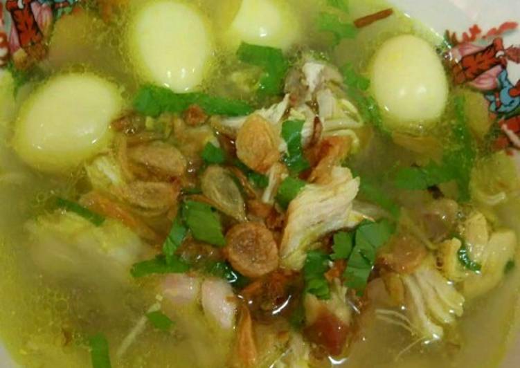 Soto bening / Soto medan (tanpa santan) ala me 🥰