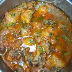 A picture of Chickens Stew.