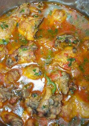 A picture of Chickens Stew.