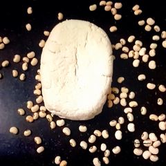 Soya tofu (healthy recipe) A picture of Soya tofu (healthy recipe).
