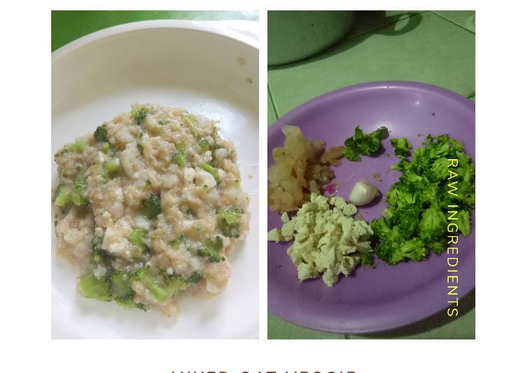 Bagaimana Menyiapkan Mixed Oat Veggie Anti Gagal