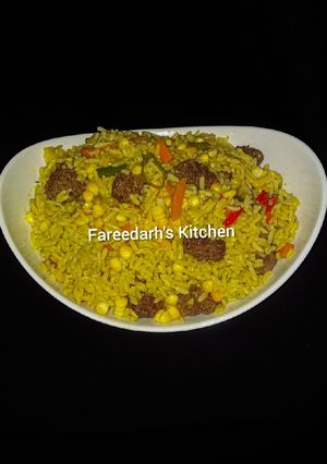 A picture of Fried rice.