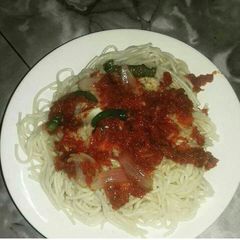 A picture of Spaghetti.