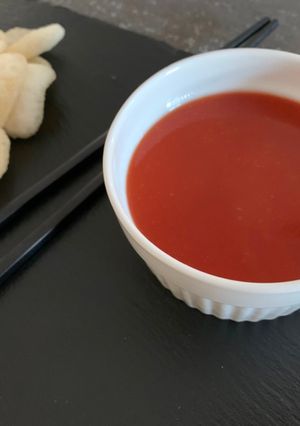 Foto di Salsa cinese agrodolce fatta in casa buonissima come al ristorante!