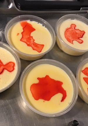 Une photo de Crèmes « skull » vanille fraise