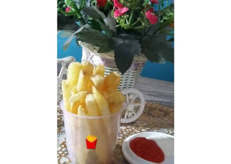 Cara Gampang Membuat Homemade French Fries (ala-ala MCD), Bisa Manjain Lidah