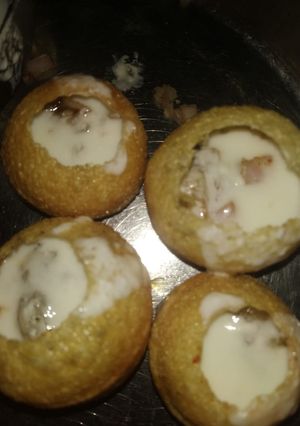 A picture of Curd masala balls.