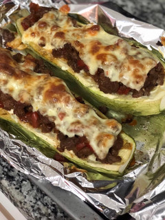 Una foto de Zucchini Relleno