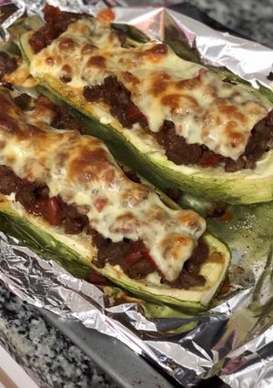 Una foto de Zucchini Relleno