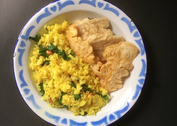 Resep Nasi kuning goreng Anti Gagal
