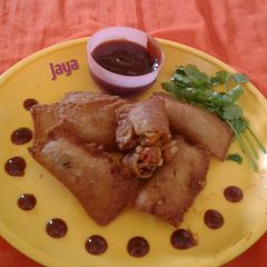 A picture of Veg pizza packet.