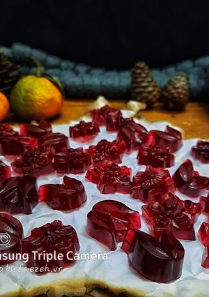 عکسی از دستور پاستیل ژله ای بدون گلوکز