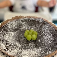 A picture of (No Bake) Chocolate Pie.