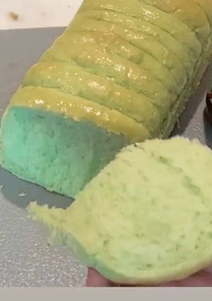 Foto resep Roti sobek pandan
