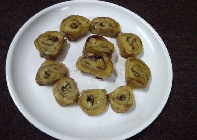 Recipe of Award-winning Pinwheel  sandesh