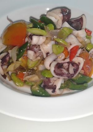 Foto resep Cumi pete