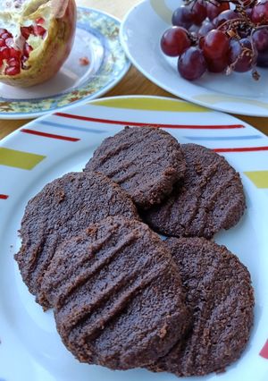 Foto resep Eggless Choco Cookies