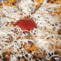 A picture of Cheese Besan Chilla.