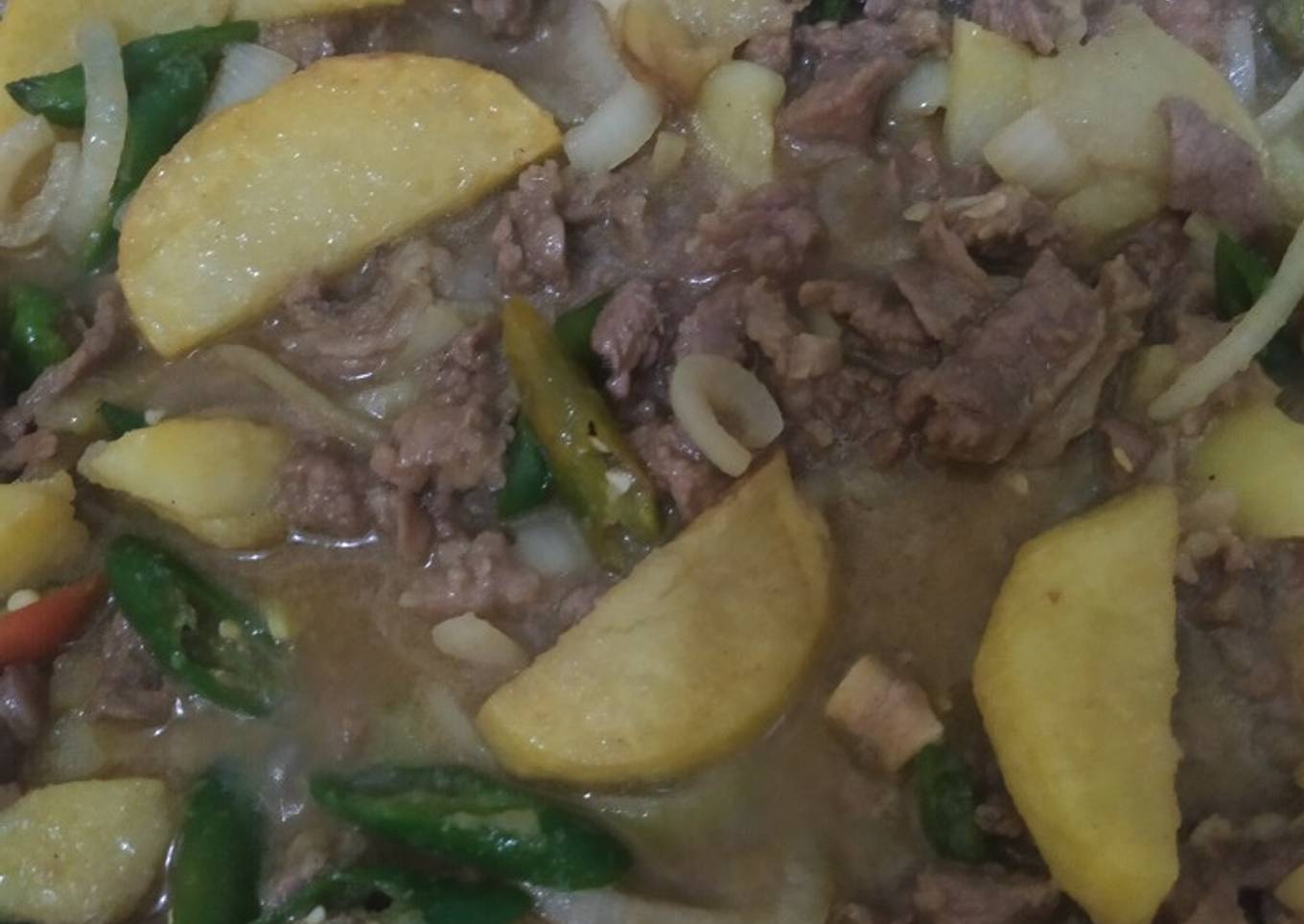 Bistik daging sapi