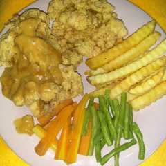Chicken crispy steak রেসিপির প্রধান ছবি