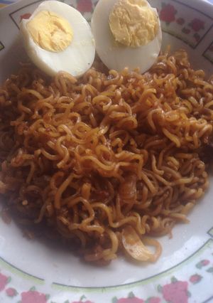 Foto resep Mie goreng cap Eko sederhana