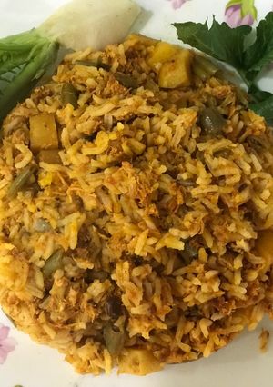 عکسی از دستور استانبلی با مرغ