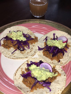 Una foto de Tacos Veganos