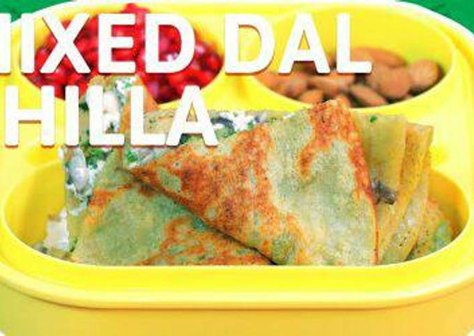 Easiest Way to Prepare Gordon Ramsay Mixed Dal Chilla-