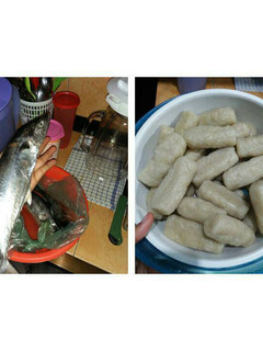 Foto resep Pempek Lenjer ikan tenggiri