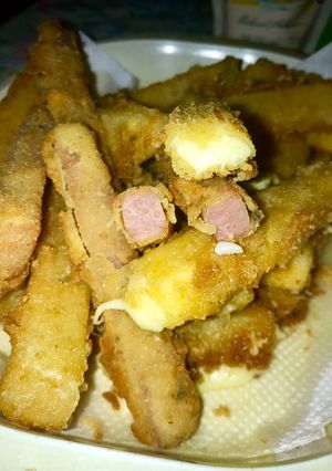 Una foto de Bastoncitos de Queso y Jamón