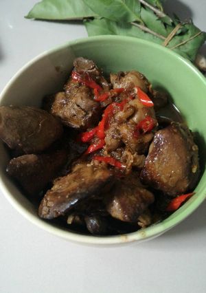 Foto resep Ati Ampela Bumbu Kecap